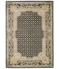 Michael Amini Ma02 Platine - Ma201 Charcoal Area Rug 7 ft. 6 X 10 ft. 6 Rectangle