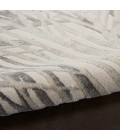 Rustic Textures Area Rug Nourison Rustic Textures Area Rug RUS17 Ivory/Grey 7'10" Round