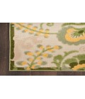 Nourison Aloha Ivory Green Rug ALH17 12 ft. X 15 ft. Rectangle - Rugs Town Nourison Aloha Ivory Green ALH17 12 ft. X 15 ft. Rectangle Rug