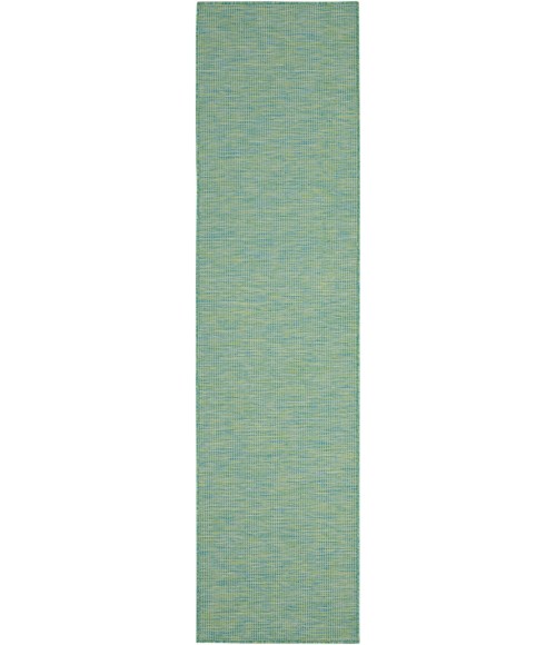 Nourison Positano Runner Area Rug POS01-Blue/Green