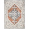 Nourison Astra Washables - Asw11 Grey Multicolor Area Rug 5 ft. 3 in. X 7 ft. Rectangle