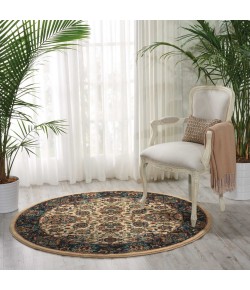 Nourison 2020 - Nr201 Ivory Area Rug 5 ft. X Round