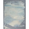 Nourison Prismatic - Prs19 Seafoam Silver Area Rug 7 ft. 9 in. X 9 ft. 9 in. Rectangle