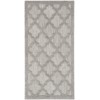 Nourison Easy Care - Nes01 Silver Grey Area Rug 2 ft. X 4 ft. Rectangle