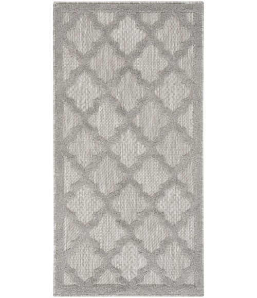Nourison Easy Care Area Rug NES01 Silver Grey