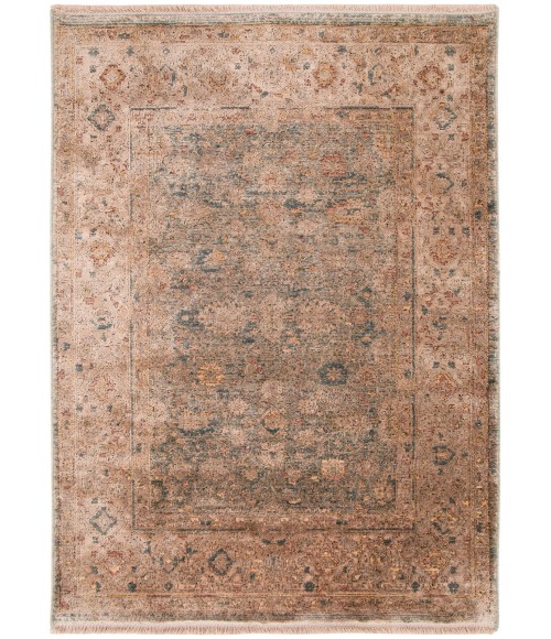 Nourison Luxurious Ivory Blue Rug LRS03 2 ft. X 3 ft. Rect. - Rugs Town Nourison Luxurious Ivory Blue LRS03 2 ft. X 3 ft. Rect. Rug