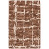 Nourison Luna 2' X 3' Mocha Ivory Modern Indoor Rug