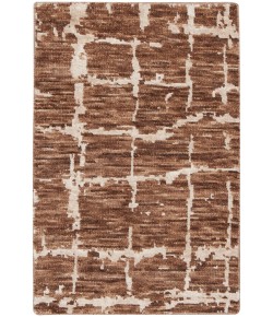 Nourison Luna 2' X 3' Mocha Ivory Modern Indoor Rug