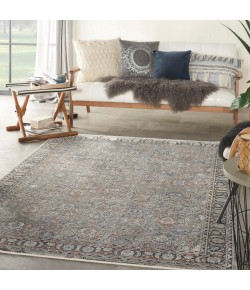 Nourison Starry Nights - Stn10 Grey Navy Area Rug 5 ft. 3 in. X 7 ft. 3 in. Rectangle