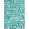 Michael Amini Ma01 Amini City Chic - Ma100 Turquoise Area Rug 8 ft. X 10 ft. Rectangle