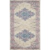 Nourison Grafix Ivory Pink GRF14 2 ft. X 6 ft. Rectangle Rug