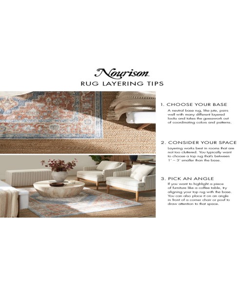 Nourison Natural Jute Natural Rug NJT01 2 ft. 3 in. X 10 ft. Rectangle - Rugs Town Nourison Natural Jute Natural NJT01 2 ft. 3 in. X 10 ft. Rectangle Rug