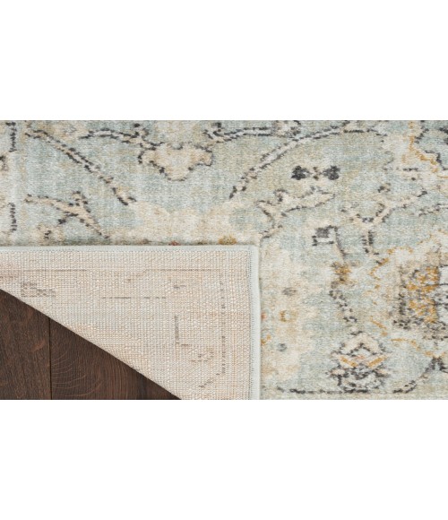Nourison Oushak Home Mint OUS01 8 ft. X 9 ft. 10 in. Rectangle Rug