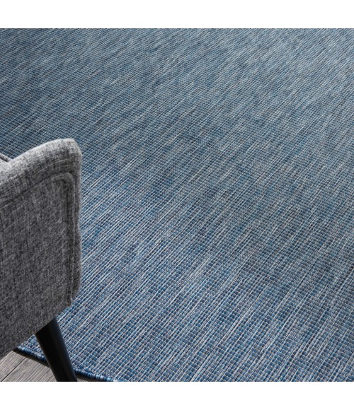 Nourison Positano Round Area Rug POS01-Navy Blue