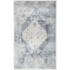 Nourison Astra Machine Washable Blue Ivory ASW11 12 ft. X 15 ft. Rectangle Rug