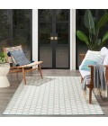 Nourison Twist Reversible Aqua TWS01 5 ft. X 7 ft. Rect. Rug