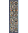 Nourison Allur Area Rug ALR03-Navy Multicolor