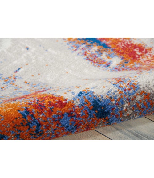 Nourison Twilight Area Rug TWI26 Ivory/Multicolor 7'9" x 9'9"