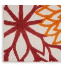 Aloha Area Rug Nourison Aloha Area Rug ALH05 Red Multi Colored 12' x 15'
