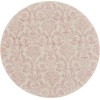 Nourison Home Jubilant JUB09 Ivory Pink 8 ft. Round Area Rug