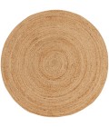 Nourison Natural Jute Natural NJT03 5 ft. X Round Rug