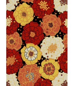Nourison Home & Garden - Rs021 Black Area Rug 10 ft. X 13 ft. Rectangle