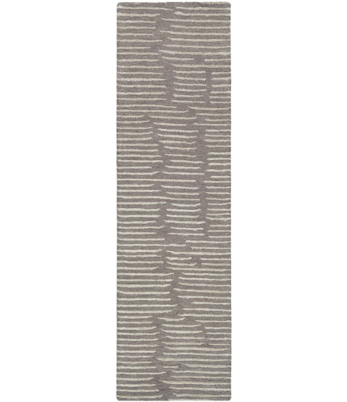 Calvin Klein Linear Area Rug LNR01 Grey