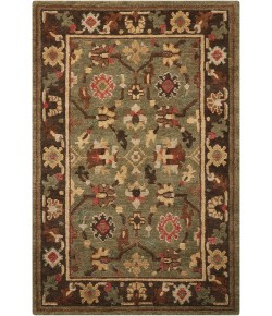 Nourison Tahoe - Ta10 Green Area Rug 8 ft. 6 X 11 ft. 6 Rectangle