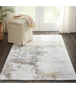 kathy ireland Home Ki37 Safari Dreams - Ki371 Ivory Gold Area Rug 3 ft. 9 X 5 ft. 9 Rectangle