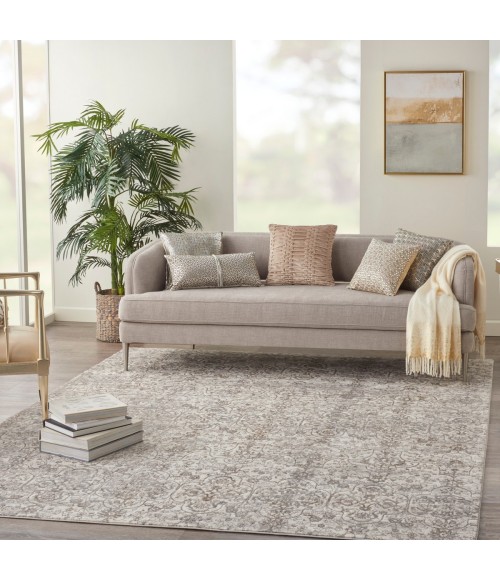 Nourison Royal Terrace Beige KI43 8 ft. X 10 ft. Rect. Rug