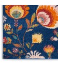 Nourison Allur Area Rug ALR08-Navy Multicolor