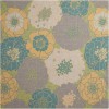 Nourison Home & Garden - Rs021 Green Area Rug 8 ft. 6 X Square