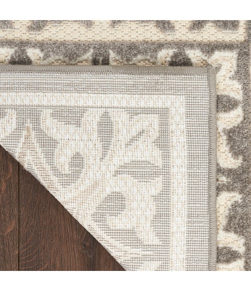 Nourison Aloha Area Rug ALH34 Ivory Grey