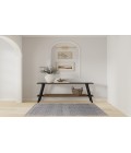 Nourison Astra Machine Washable Denim ASW10 3 ft. 3 in. X 5 ft. Rectangle Rug