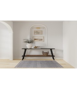 Nourison Astra Machine Washable Denim ASW10 3 ft. 3 in. X 5 ft. Rectangle Rug