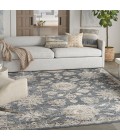 Nourison Quarry Blue Beige Rug QUA06 8 ft. X 10 ft. Rect. - Rugs Town Nourison Quarry Blue Beige QUA06 8 ft. X 10 ft. Rect. Rug