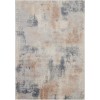 Nourison Home Rustic Textures RUS02 Beige Grey 6 ft. X 9 ft. Area Rug
