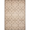 Nourison Home Aloha ALH14 Cream 5 ft. 3 in. X 7 ft. 5 in. Area Rug