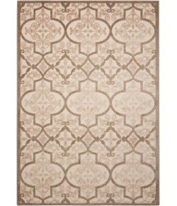 Nourison Home Aloha ALH14 Cream 5 ft. 3 in. X 7 ft. 5 in. Area Rug