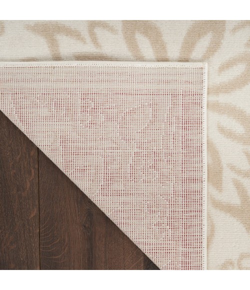 Nourison Jubilant Ivory Beige JUB06 9 ft. X 12 ft. Rect. Rug