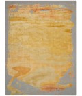 Nourison Prismatic Area Rug PRS19 Grey/Gold 8'6" x 11'6"