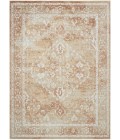 Nourison Astra Machine Washable Rust Multicolor ASW11 6 ft. 7 in. X 9 ft. Rect. Rug