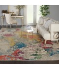 Nourison Celestial Area Rug CES12-Ivory/Multicolor