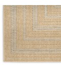 Nourison Tulum Taupe Grey TLM04 5 ft. 3 in. X 7 ft. Rect. Rug