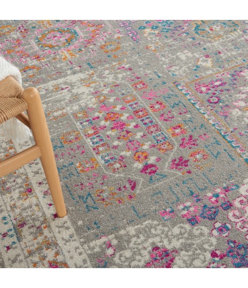Nourison Passion Area Rug PSN37-Grey/Multi