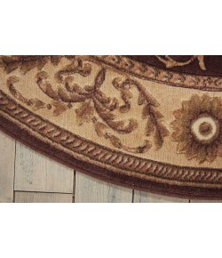 Nourison Somerset - St02 Brown Area Rug 5 ft. 6 X Round