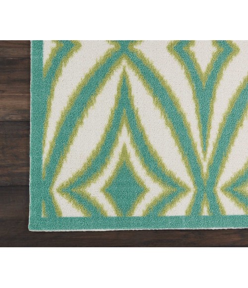Nourison SUN N' SHADE Area Rug Nourison Sun N' Shade Runner Area Rug SND19-Carnival