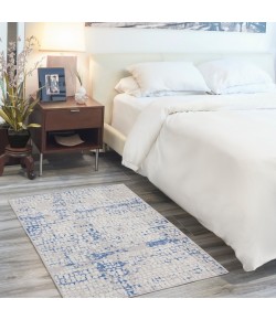 Nourison Whimsicle - Whs07 Grey Blue Area Rug 3 ft. X 5 ft. Rectangle