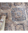 Nicole Curtis Machine Washable Series 1 Area Rug SR103 Ivory/Latte 4' x 6'