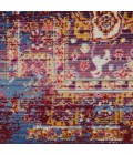 Nourison Vintage Kashan Runner Area Rug VKA03-Red/Multicolor